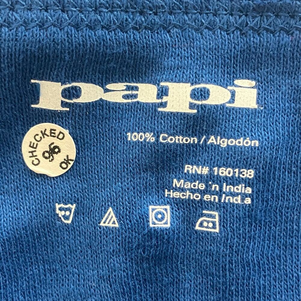 Papi Rib Jockstrap Blue Large - Picture 5 of 6